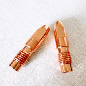 Tube Contact MIG Contact Tip M10x1.25x40 pour torche de soudage Robot <span class=keywords><strong>Igm</strong></span> - Product Image 2