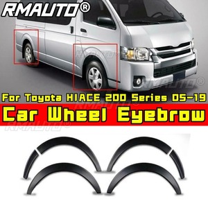 Pour Toyota HIACE Série 200 2005-2019 : Garnitures d'ailes de roue, kit carrosserie, extensions d'ailes, élargisseurs d'ailes, pièces extérieures - Product Image 1