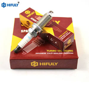 Hifuly 90919-01247 90919-01235 Bougies d'allumage automatique pour <span class=keywords><strong>NGK</strong></span> DILFR6D11 pour voiture TOYOTA Bujias Double <span class=keywords><strong>Iridium</strong></span> - Product Image 3