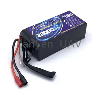 Original fullymax 22000mAh 22.8V 6S LiPO Battery 18C fully max for Big Load Multirotor FPV Drone Hexacopter Octocopter