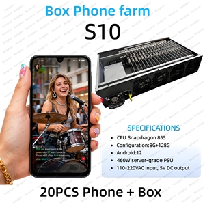 Fermes de robots YouTube pour <span class=keywords><strong>iPhone</strong></span>, ferme de téléphones portables 110v, <span class=keywords><strong>carte</strong></span> de téléphone portable pour ferme de robots de téléphones portables Note20 - Product Image 3