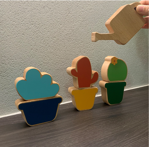 Jouets éducatifs Montessori pour enfants : Blocs d'équilibre et d'empilage colorés en forme de parapluie pour le dropshipping Shopify - Product Image 5