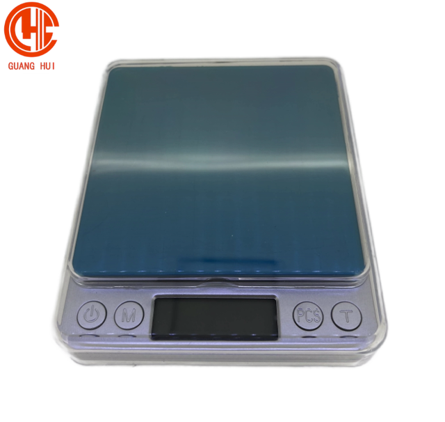 3V 1W 500G Gold Jewelry Scale Silver Color Digital Carat Scale 0.01G Accuracy Table Top Scale