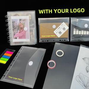 Archivalpro A5 7 anillo 3 unids/pack transparente agua a prueba de polvo documentos papelería accesorios Oficina escuela planificador bolsa de almacenamiento - Product Image 2