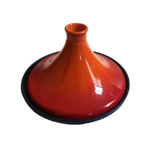 <span class=keywords><strong>Tajine</strong></span> de marmite <span class=keywords><strong>en</strong></span> <span class=keywords><strong>fonte</strong></span> <span class=keywords><strong>émaillée</strong></span> avec couvercle fermé <span class=keywords><strong>en</strong></span> forme de cône <span class=keywords><strong>en</strong></span> céramique - Product Image 2