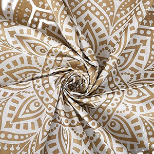 Personnalisé Or Blanc Mandala Tapisserie Boho Mur Art pour Chambre Décor Tissé Tissu <span class=keywords><strong>Yoga</strong></span> et Méditation Maison Chambre Décoration - Product Image 5