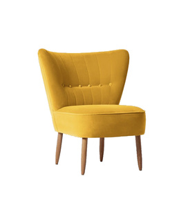 <span class=keywords><strong>Fauteuil</strong></span> d'appoint moderne <span class=keywords><strong>rose</strong></span> et autres couleurs, en tissu imperméable, avec pieds en bois massif, pour salon, hôtel, usage extérieur - Product Image 6