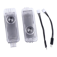 Lampe LED 3D Effet Ombre Fantôme en Aluminium et Plastique pour BMW Séries 1/3/5/6/7X/Z, 5W, Canbus, Logo, Feu Arrière, Lampe de Porte, Tension 12V