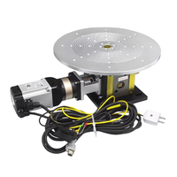 Plateforme rotative de marquage à disque indexé pour tour CNC de haute précision, avec servomoteur et diviseur à came pour soudage à point fixe