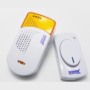 Sonnette sans fil 9688C, télécommande alimentée par batterie, sonnette de sécurité pour la maison - Product Image 3