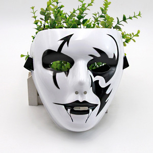 Máscara de <span class=keywords><strong>Hacker</strong></span> Blanca V de Venganza, Máscara Facial para Halloween, Disfraz, Cosplay, Fiesta - Product Image 6