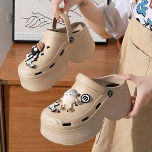 Sandalias de Mujer con Plantilla de Goma EVA de Doble Uso, Antideslizantes y Resistentes al Desgaste, Zuecos de Verano Personalizados para Playa y Jardín - Product Image 1