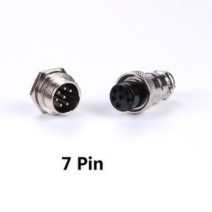 Boot Butting Hàng Không Nam 5 Đen Cáp Bàn Phím Tráng M16 2pin 3pin 4pin 5pin GX16 Nối - Product Image 4