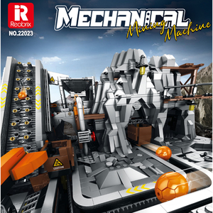 Liangjun Reobrix 22023 3338PCS Maquinaria de minería Montaje de bloques de construcción Rompecabezas Juguete Bloques de construcción de alta calidad - Product Image 2