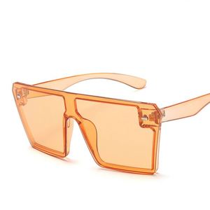 Lunettes de soleil surdimensionnées carrées pour femmes, style punk, avec rivets, logo personnalisé, tendance, vente chaude - Product Image 5
