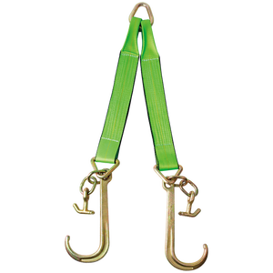 15 inç J Kancalı ve T-Kancalı Çekme Aksesuarları ile V Tipi Çekme Kayışı, Çekici Kamyonlar için - Product Image 2