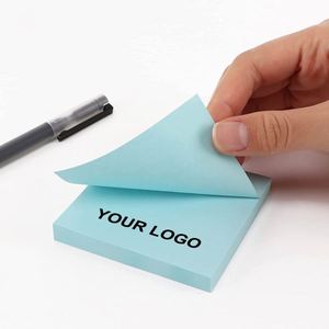 Xj769 Hot Sale Pad 10 Colors Notes Logo Print Sticky Note Custom Size 3X3 Inches - Product Image 1