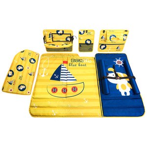 2024 새로운 뜨거운 SUV 자동차 액세서리 매트리스 자동차 아기 접이식 휴대용 여행 침대 매트리스 자동차 침대 여행 침대 - Product Image 4