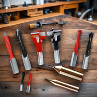 Fengke Meilleur jeu d'embouts combinés en carbure de tungstène avec manche en bois Ensembles d'outils de forets à chevilles OEM personnalisables