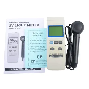 Medidor de Intensidad de Luz UVA+UVB YK-35UV, Probador de Potencia UV, Hecho en Taiwán - Product Image 6