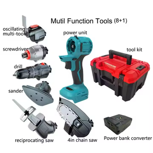 Juego de herramientas eléctricas combinadas con batería de iones de litio profesional 21V 4.0Ah Taladro inalámbrico con estuche rígido OEM personalizable - Product Image 5