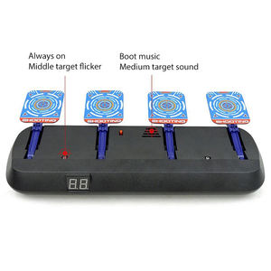 Pistolet de tir électronique <span class=keywords><strong>mobile</strong></span> à réinitialisation automatique Jouets de tir à la cible électrique et numérique pour garçons - Product Image 6