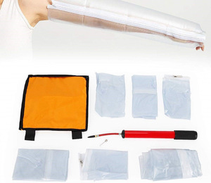 Juego de férulas de aire inflables de PVC para rescate de emergencia médica con bomba, cojín ortopédico para todo el cuerpo, férula de aire para tobillo - Product Image 1