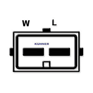 Alternateur compatible avec FORD TRANSIT 2.5 DI (EAL, EAS) Diesel (KW : 85, HP : 116) de 05-1999 à 03-2000 LUCAS 301317RIL NEUF - Product Image 3