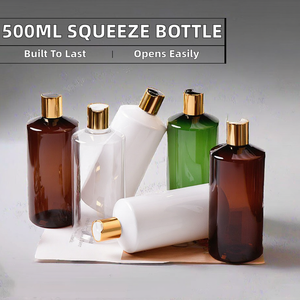 Wholesale Perfume Shampoo Fragrance Oil Skin Care Serum Plastic <b>Squeeze</b> <b>Bottle</b> 100ml Slanted Shoulder PET Easy Open End - Product Image 2
