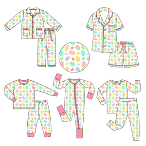 Vêtements à broder : Pyjamas grenouillères pour bébé, rose clair, à volants avec bordure picot, pour la sortie de maternité - Product Image 1