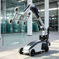 Robot de vitrage autopropulsé adaptable aux basses températures pour travaux extérieurs