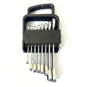 <span class=keywords><strong>Clé</strong></span> à cliquet combinée OEM personnalisable 6-32MM 72 dents avec finition miroir/mate, outils <span class=keywords><strong>de</strong></span> réparation universels, <span class=keywords><strong>clé</strong></span> à double extrémité ouverte/à douille - Product Image 6