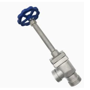 Vanne à bille manuelle cryogénique haute pression CF3M pour l'azote liquide, vanne de contrôle directionnel pour la recherche scientifique avancée - Product Image 4