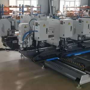 Machine de soudage sans soudure pour coins de fenêtres <span class=keywords><strong>PVC</strong></span>, fabricant de machines à 6 têtes pour profilés UPVC avec certification CE - Product Image 5