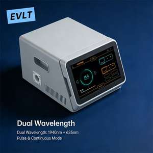 Sistema de Láser Diodo para Cirugía Vascular, Endoláser Quirúrgico de 1940nm+635nm, Endolifting, EVLT, Máquina de Eliminación de Várices - Product Image 1