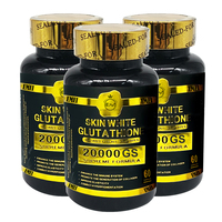 Booster l'immunité lisse raffermissant Capsule pour la peau efficace contre l'acné Anti-rides 20000Gs Capsules blanchissantes au glutathion