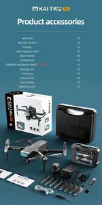 Vendre Drone RC KAI TWO Pro de Haute Qualité avec Nacelle 3 Axes, Caméra HD 8K, Moteur Brushless Professionnel pour la Photographie – Meilleures Ventes - Product Image 6