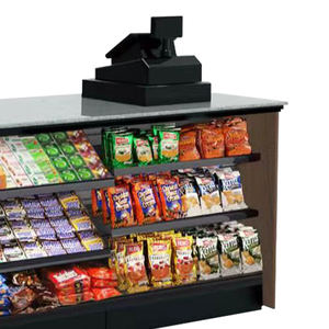 Comptoir de caisse d'épicerie de dépanneur de boutique personnalisé pour supermarché - Product Image 2