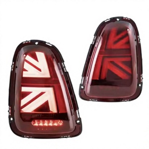 WELIFTRICH Clear <b>LED</b> Tail <b>Lights</b> Running Turn Brake <b>Lights</b> for Mini Cooper R56 R57 R58 R59 2007-2014 Plug Play 1 Year - Product Image 1