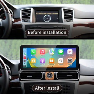 Stwei Nouveau 12,3 pouces Android 13 CarPlay sans fil Auto pour Mercedes Benz Classe M W166 Ml250 Ml350 Lecteurs vidéo de voiture GPS Multimédia - Product Image 3