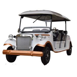 Voiture électrique de tourisme vintage personnalisable DZY, carrosserie métallique, <span class=keywords><strong>alternateur</strong></span> 4000W, 11 places, vitesse 30-40 km/h <span class=keywords><strong>pour</strong></span> les attractions touristiques - Product Image 6