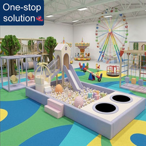 Parque Infantil Interior Comercial Personalizado para Niños con Trampolín, Fábrica de Equipos de Juego Suave para Interiores para <span class=keywords><strong>FEC</strong></span> - Product Image 1