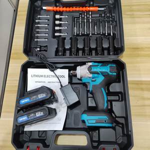 Clé à chocs sans balais Oem <span class=keywords><strong>Vetex</strong></span> 21V Batterie Li-on Batterie 2Ah Puissance longue durée pour réparation automobile Clé de qualité industrielle - Product Image 5