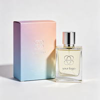 Boîte d'emballage cadeau en carton rigide de qualité supérieure pour flacons de parfum de 5 ml, 30 ml, 50 ml, 100 ml avec logo personnalisé et insert en EVA