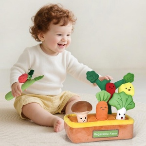 Jouets en peluche éducatifs Montessori MILI pour enfants : Ferme et jardin <span class=keywords><strong>potager</strong></span> pour bébés - Product Image 6