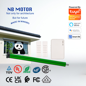 NB động cơ điện tử 35 mét DC cơ giới hình ống Chiếu màn hình động cơ với điều khiển từ xa thiết kế hiện đại cho khách sạn sử dụng - Product Image 1