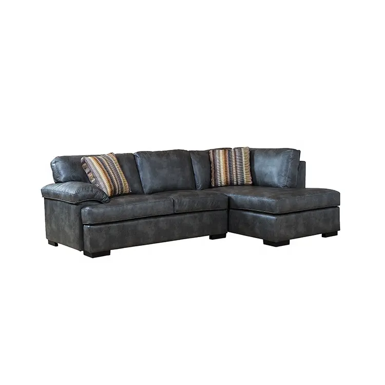 Диван из воловьей кожи cx, однослойный современный простой угловой диван для гостиной, кожаный диван комбинированного размера, семейная Скандинавская мебель