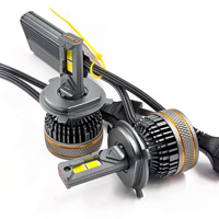 Ampoule de phare LED universelle Canbus 12V 130W 6000K 30000lm IP68 pour H4/H11/9005/H13/881 - Vente en gros