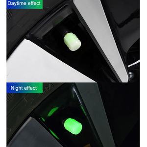 אופניים אור אופנוע שסתום אור צמיג מכונית כובע זוהר חשמלי רכב כיסוי זוהר לילה בטיחות אזהרת MTB אבזרים - Product Image 2