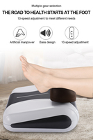 Masseur vibrant portable télécommandé pour pédicure, machine de circulation sanguine électromagnétique 2026 en acier